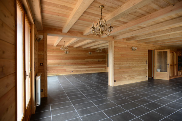 ambiance chalet moderne